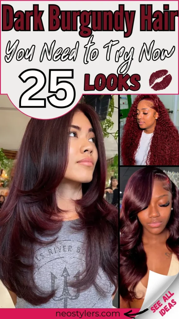 Glamorous collage featuring six elegant prom hairstyles, including sophisticated updos, soft cascading waves, intricate braids, and hairstyles with delicate accessories. Bold text overlay reads "25 Elegant Prom Hairstyles," enhanced with a crown and kiss emoji. Pin includes a call-to-action "See All Ideas," linking to neostylers.com. Ideal for young women looking for classy, chic, and stylish prom-night hair inspiration to complement their formal outfits beautifully.