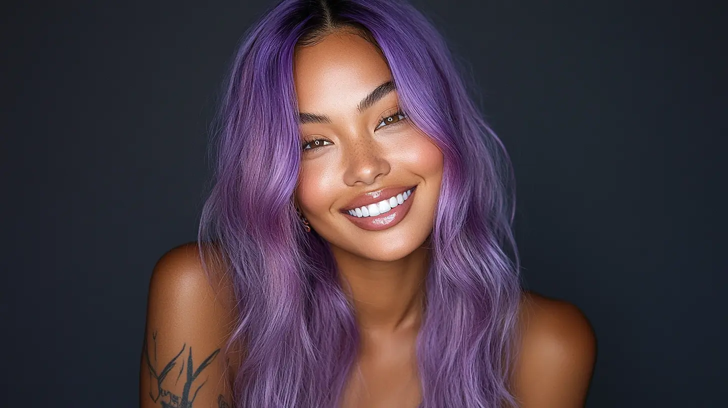 Lavender Hair