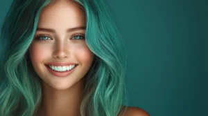 Emerald hair