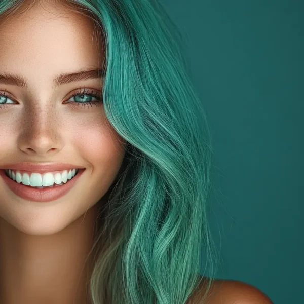 Emerald hair