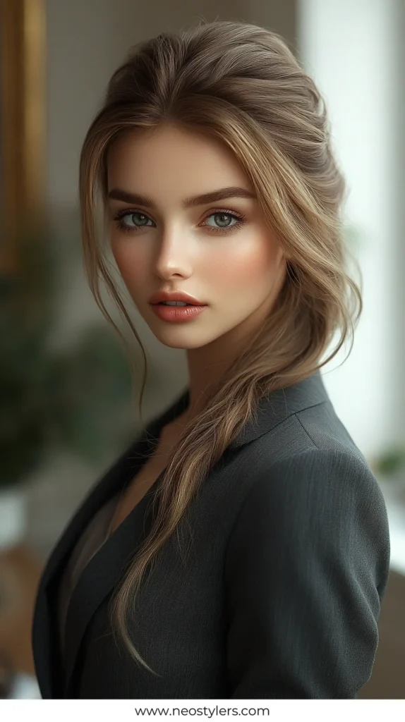 Bouffant French 2 Quick Work Hairstyles for Long hair 3