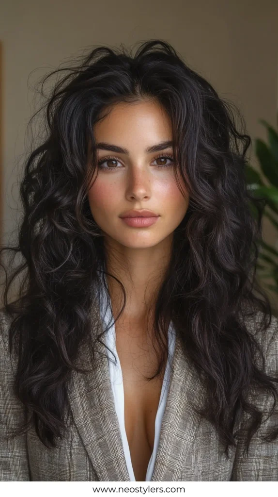 Hair Puff Quick 1 Easy Work Hairstyles for Long Hair 3