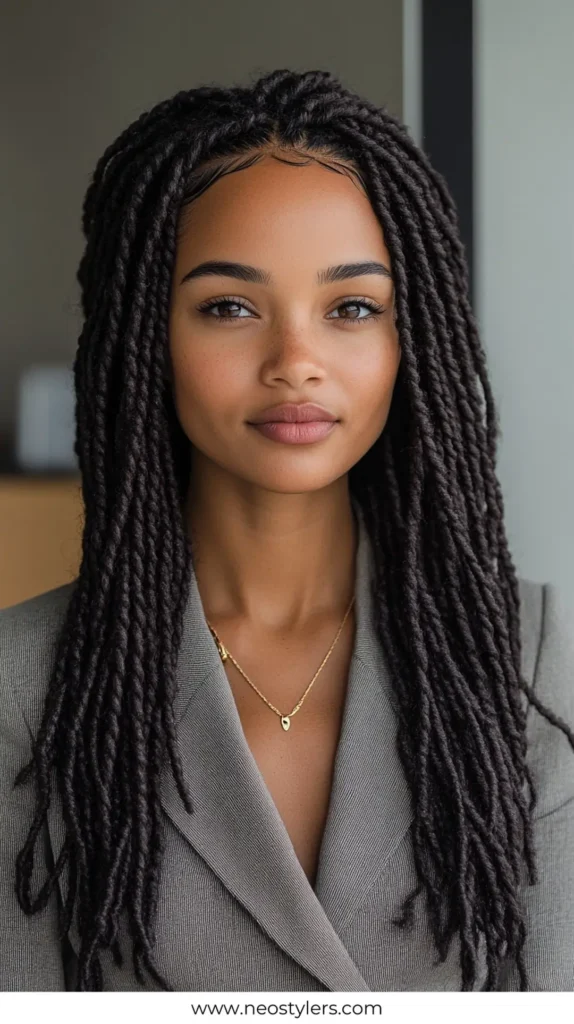 hic Layered Marley Braid 1 Quick Work Hairstyles for Long hair 8