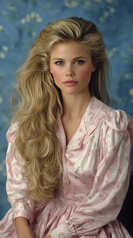 Radiant Retro Revival - 80s blowout hair