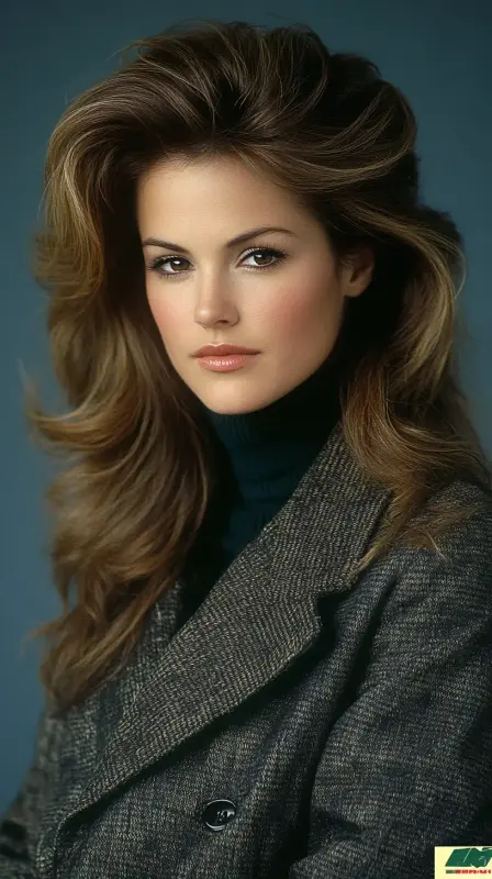 Glamorous Waves: The Big, Bold 80s Revival - 80s blowout hair