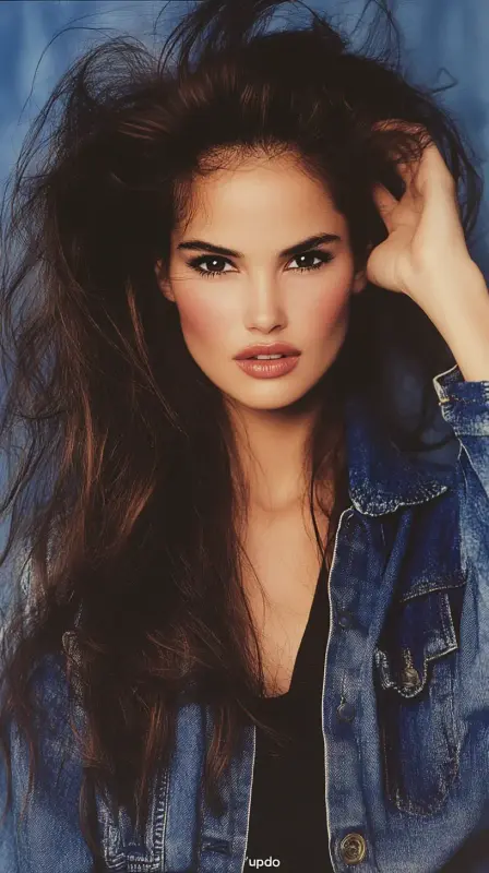 Glam Jam: Rockstar Waves from the 80s! - 80s blowout hair