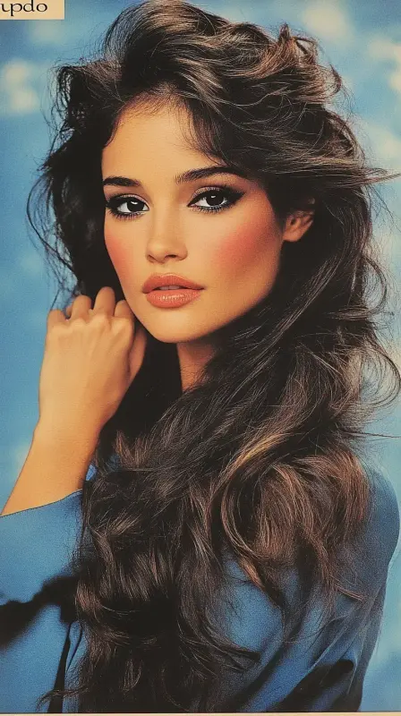 Vintage Vavoom: Reigning in Retro Waves - 80s blowout hair