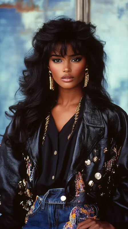 Vibrant 90s Revival: Blowout Bonanza - 90s blowout hair long