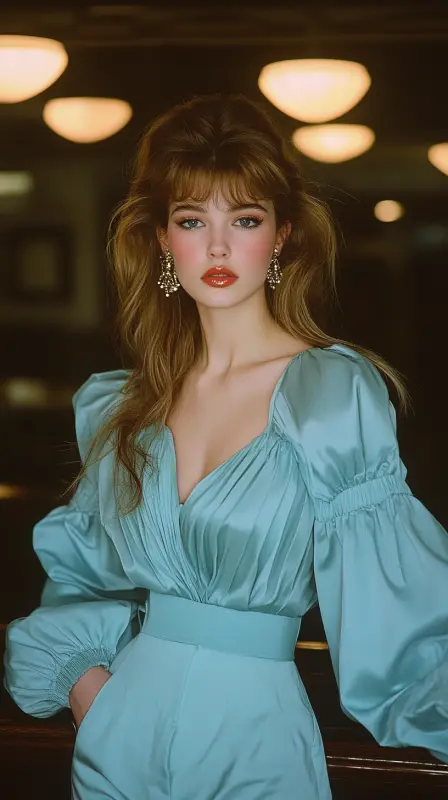 Eternal Allure: The Comeback of the 90s Blowout - 90s blowout hair long