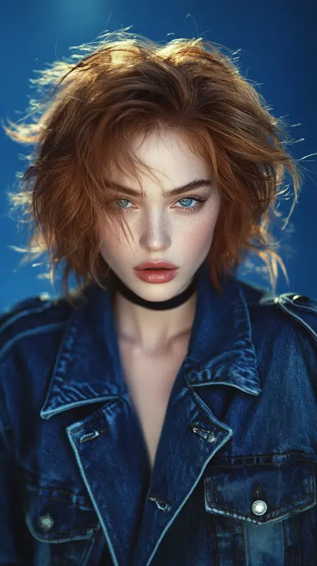 Unleash Your Inner 90s Diva: A Ginger Blowout Revolution - 90s blowout hair short