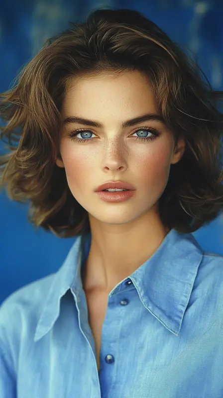 Effortlessly Nostalgic | Timeless Breeze Blowout - 90s blowout hair short
