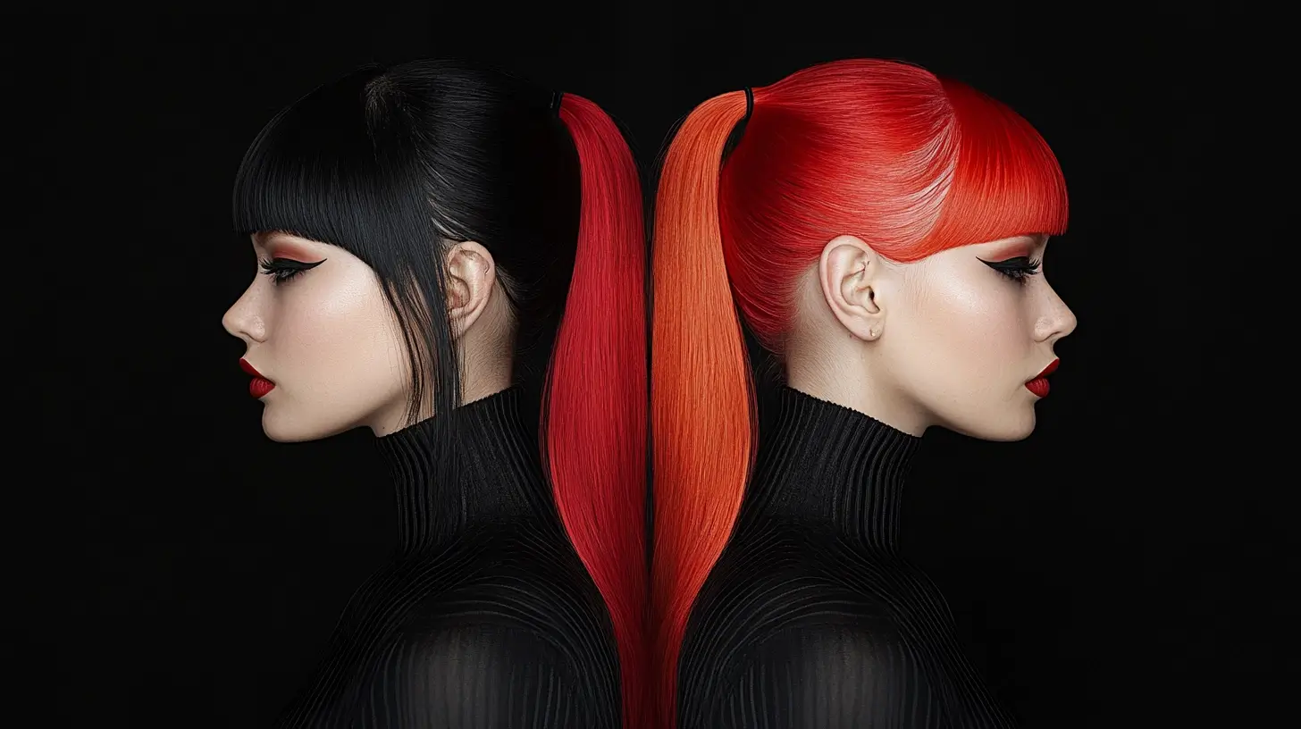 High Contrast Hair 2