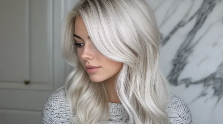 Icy Blonde Balayage Ideas 2