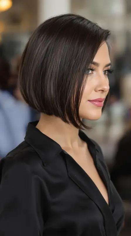 The Chic Bob: Where Tradition Meets Trend - old money hair Ideas