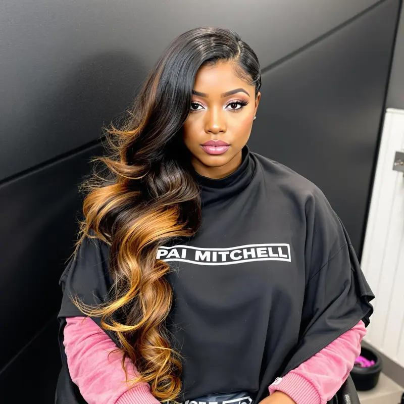 Captivating Curls That Turn Heads - blowout side part