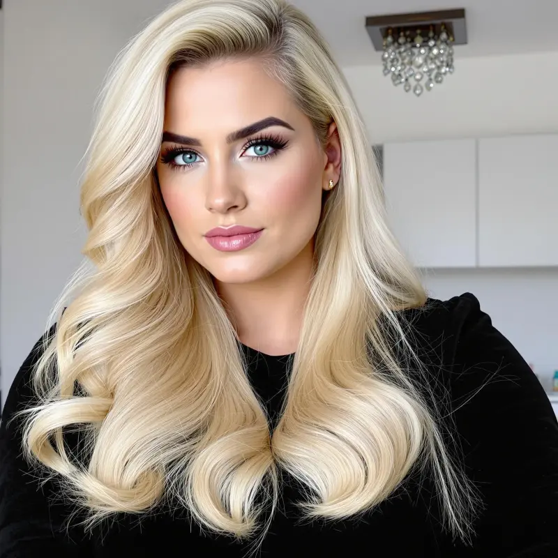 Waves of Splendor: The Luxe Blowout Experience - bouncy blowout curls