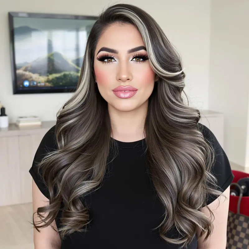 Glamorous Mane: Unlock Your Inner Diva - bouncy blowout curls
