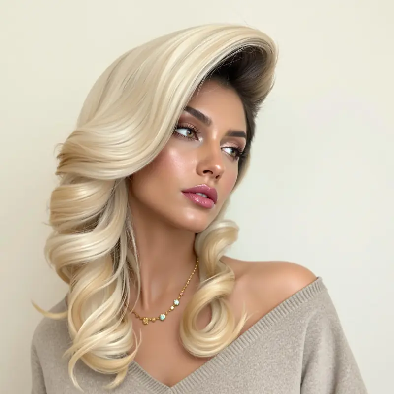 Effortless Glam: The Luxe Curled Blowout - bouncy blowout curls