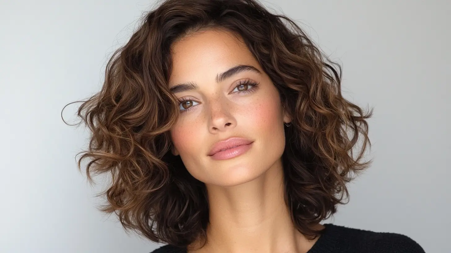 bouncy blowout curls 2