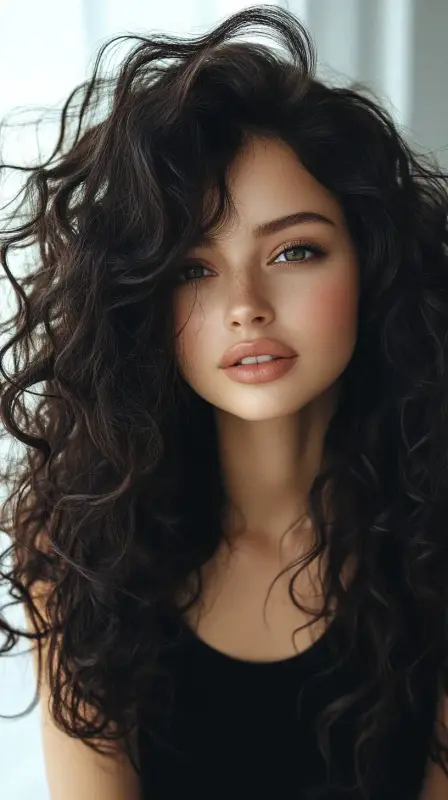 Curl Unleashed: Revel in Voluminous Glamour - curled blowout hair
