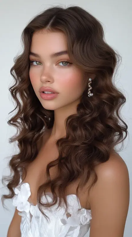 Effortless Elegance: The Glamorous Blowout - curled blowout hair
