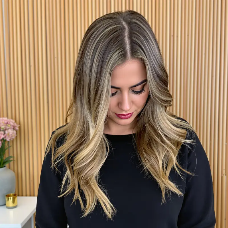 Golden Glow of Grace and Glamour - old money blonde hair