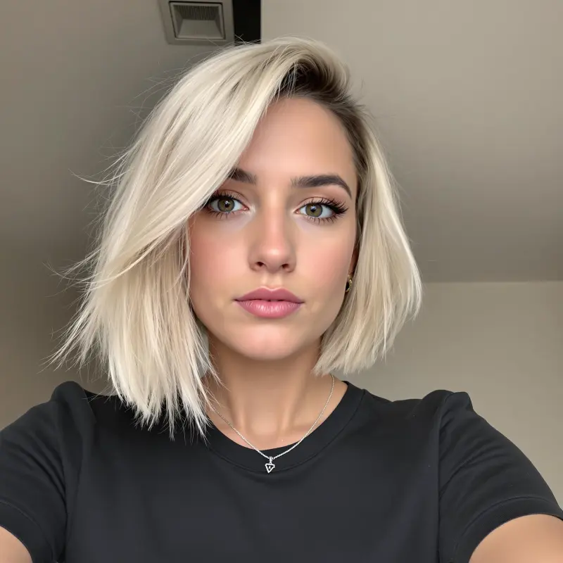 Blonde Majesty: A Nod to Old Money Charm - old money blonde short hair
