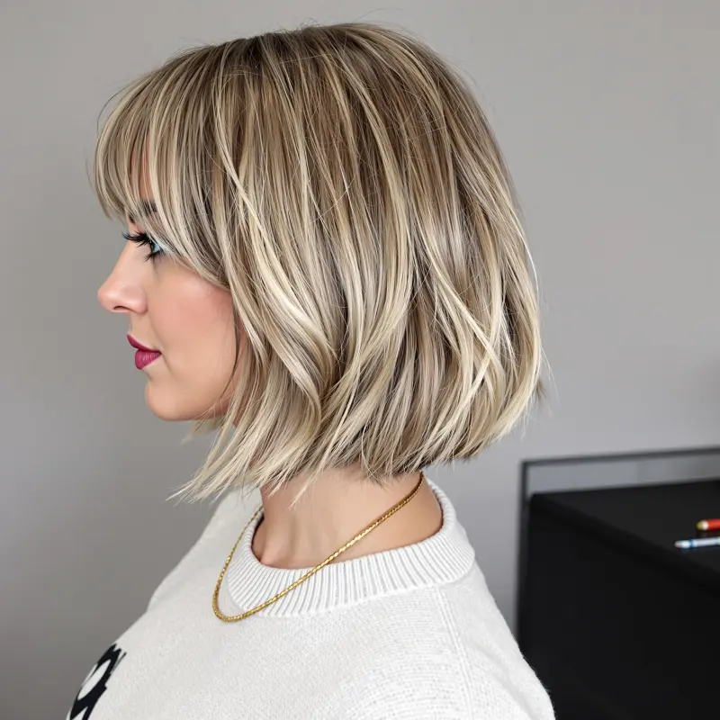 Unveiling the Enchanting Bob: A Symphony of Elegance - old money blonde short hair