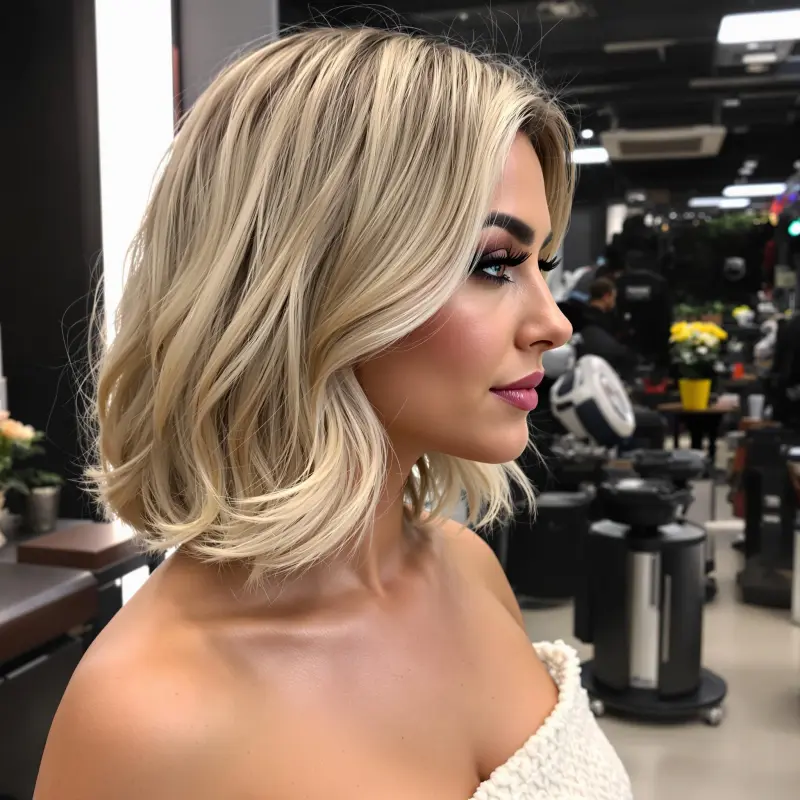 Glamorous Blonde: The Legacy of Opulence - old money blonde short hair