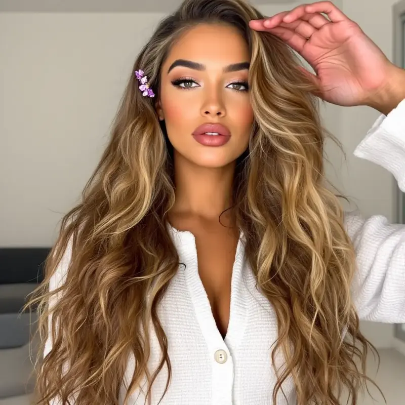 Waves of Opulent Grace - old money curly hair