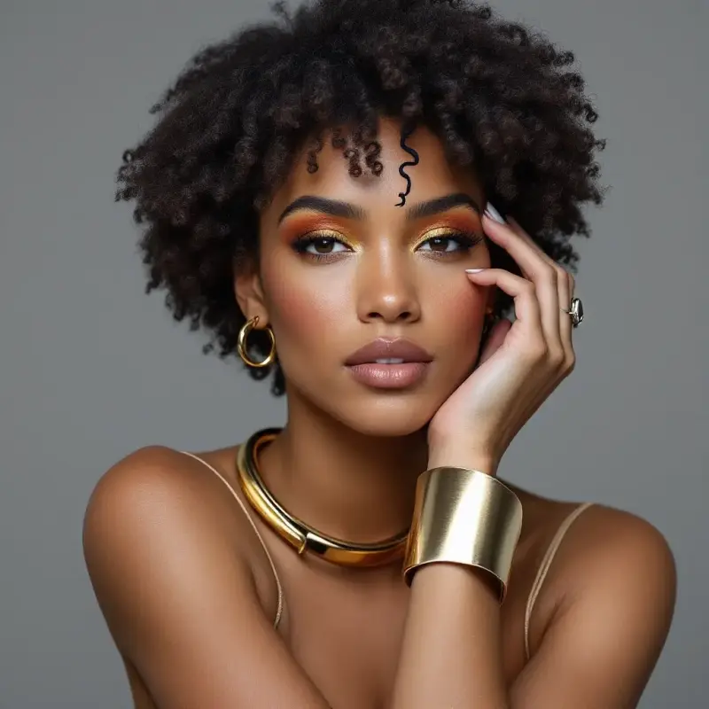 Eternal Glamour: The Art of Luxe Curls - old money curly hair