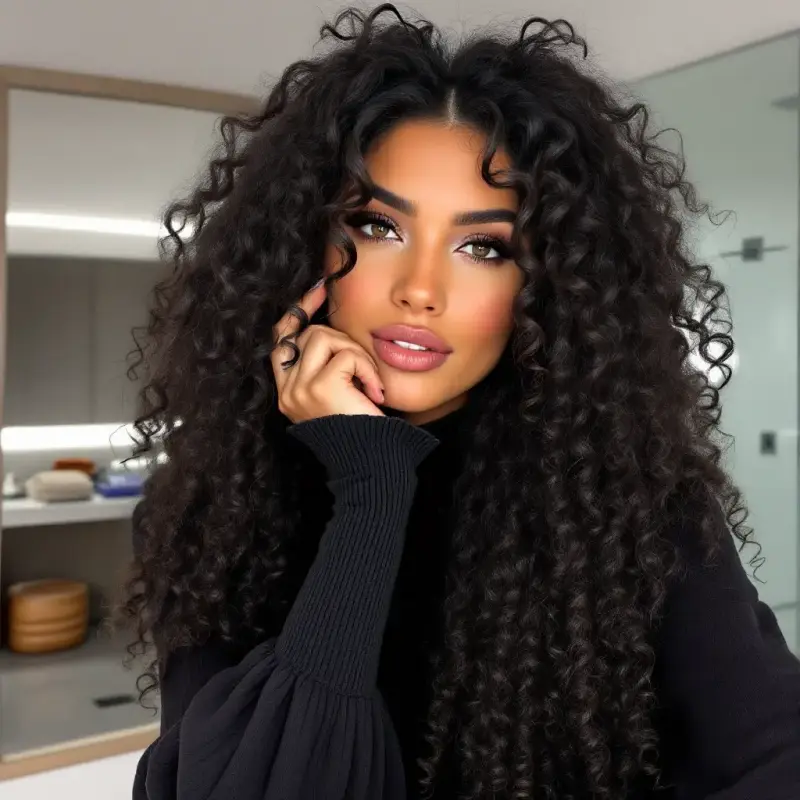 Curly Crown: Unleash Your Inner Glamour - old money curly hair