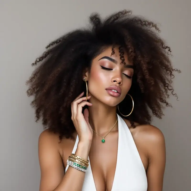Captivating Curls: A Nod to Nostalgia - old money curly hair