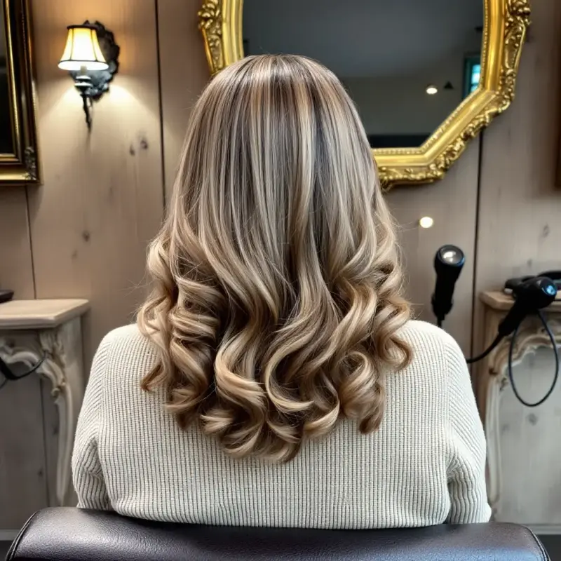 Timeless Glamour Reimagined - old money hair brunette