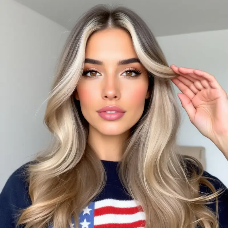 Timeless Tresses: Where Grace Meets Glamour - old money long hair