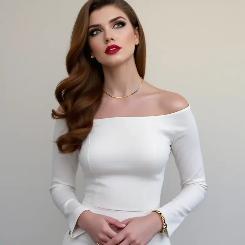 Majestic Waves: Timeless Elegance in Every Strand - old money long hair