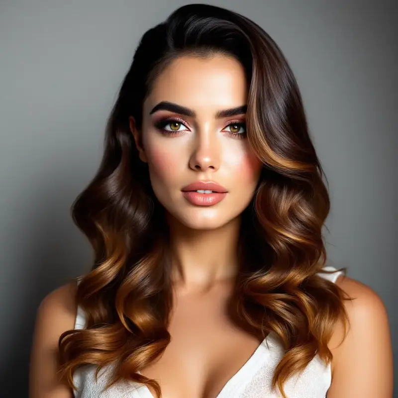 Timeless Waves: A Symphony of Luxury - old money long hair
