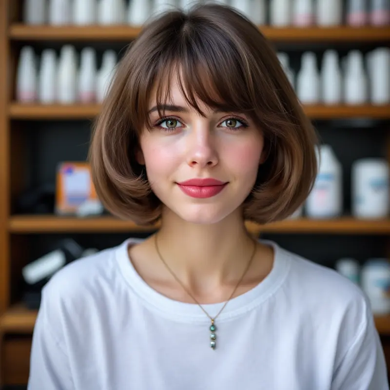 The Effortless Glam of a Chic Bob - old money short hair