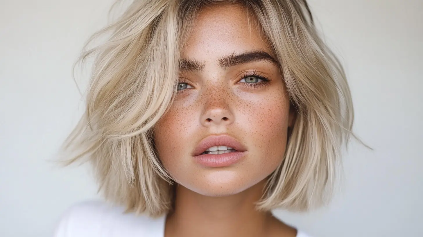 short hair blowout 2