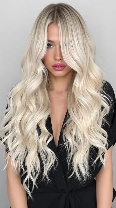 Captivating Curls: Your Ticket to Glamorous Elegance - volumous blowout hair