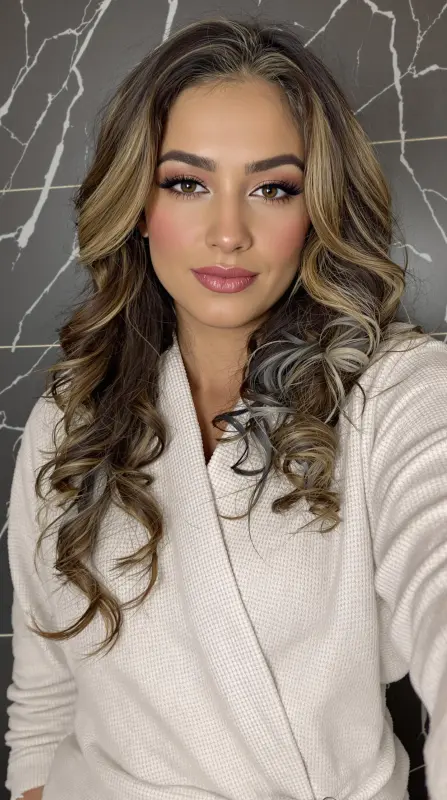Effortless Elegance: Waves of Wonder - volumous blowout hair
