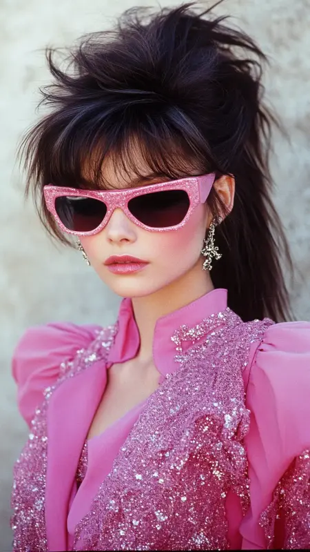 Sky-High Glam: 80s Prom Hair Reimagined - 80s Prom Hair