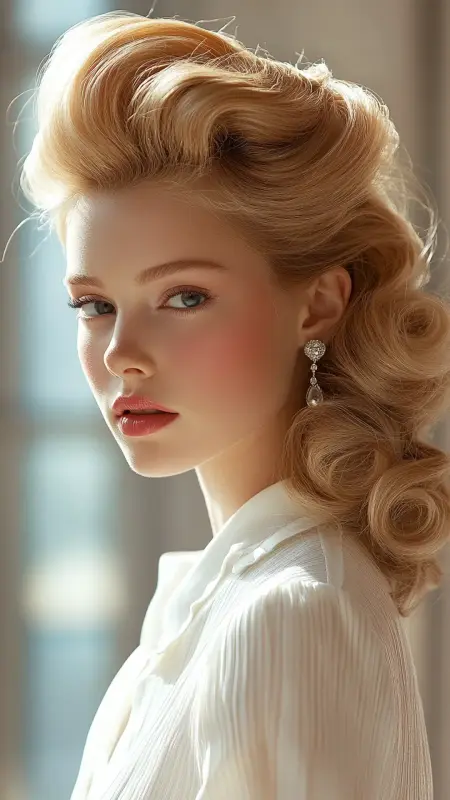 Big, Bold, and Blond: Your Ultimate 80s Prom Throwback - 80s Prom Hair