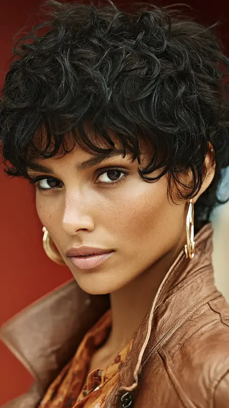 Airy Shag with Permed Ends - Digital Perm
