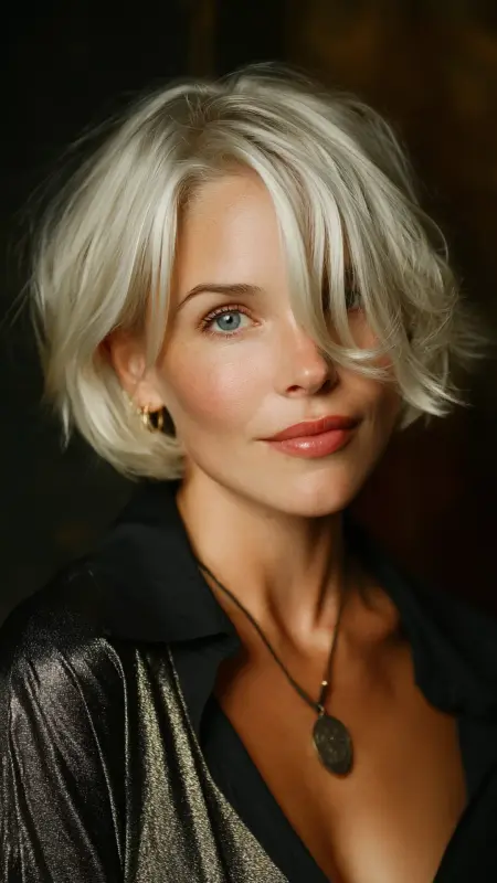 Asymmetrical Vintage Bob - Vintage bob hairstyle