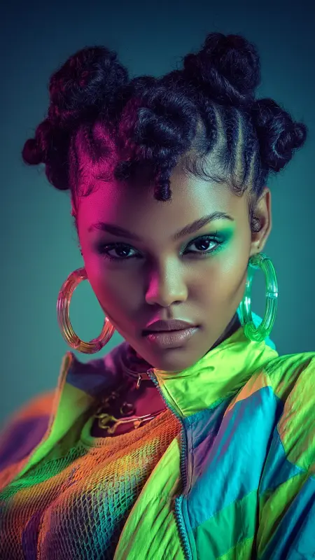 Bantu Knots - Afrocentric Hairstyles