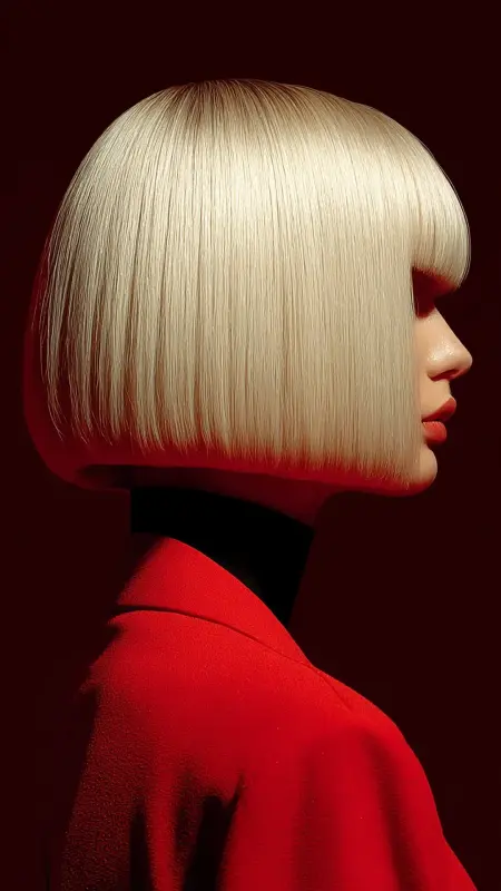 Bob with Hidden Undercut - bob haircuts for women over 60 with fine hair