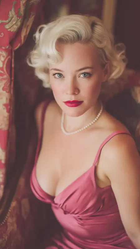 Bob with Soft Marcel Waves - Retro bob hairstyles