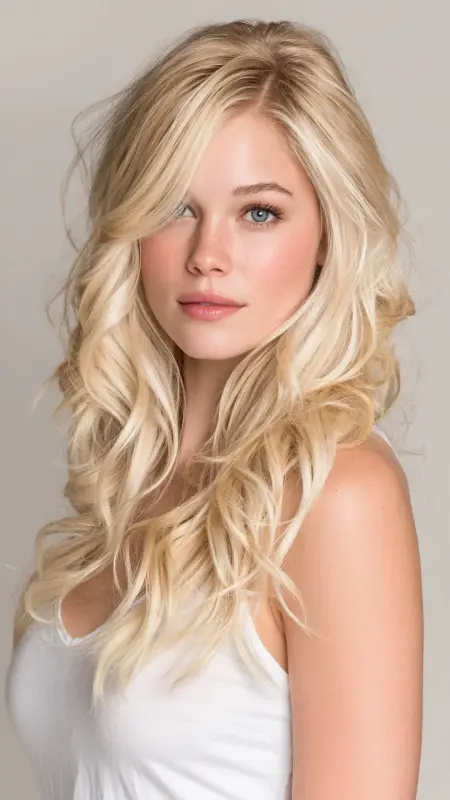 Champagne Blonde - Hair color ideas for women over 50