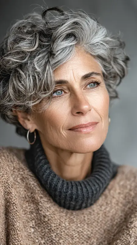 Chic S-Wave Bob - Hair color ideas for women over 50